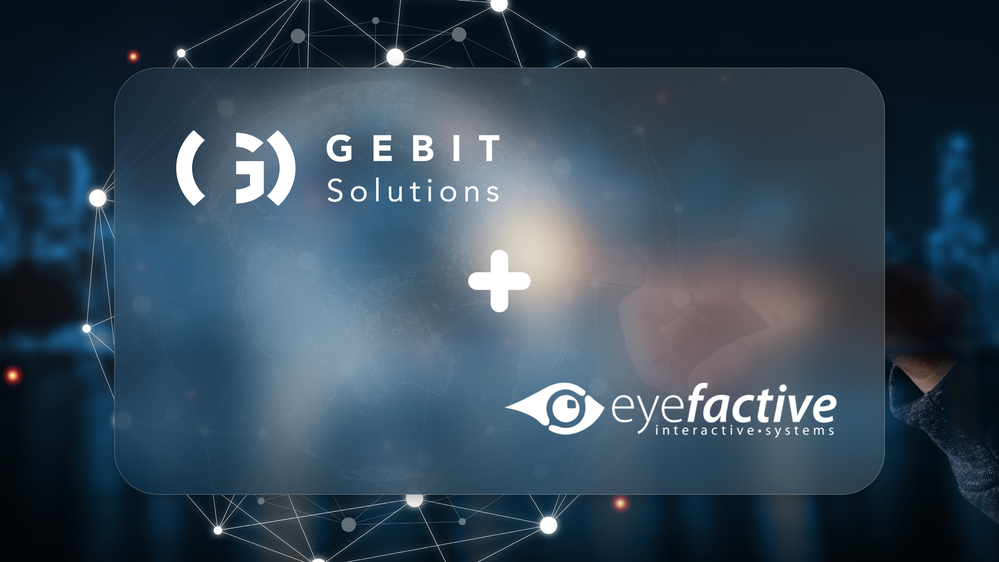 GEBIT Solutions und eyefactive kooperieren
